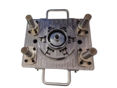 Air spring top seal vulcanized jig and fixture