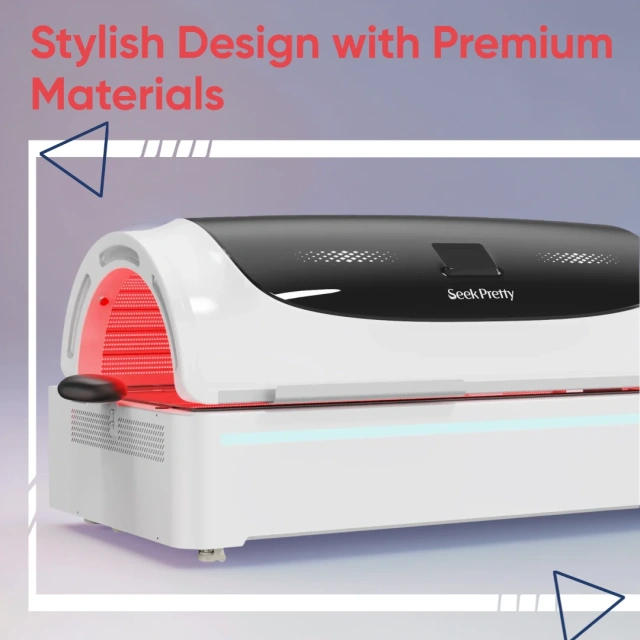 Commercial Use 5500W Red Light Full Body Therapy Bed PBM Body Bed Near Infrared Therapy Pod