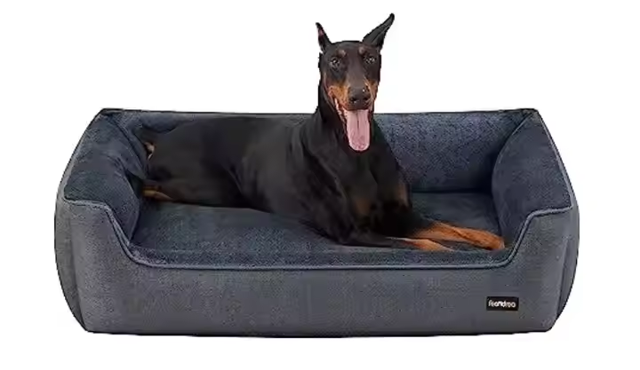 Outdoor Sustainable Linen Cotton Dog Bed