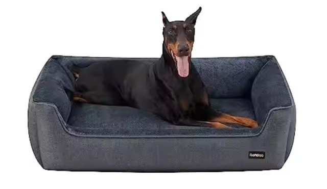 Outdoor Sustainable Linen Cotton Dog Bed
