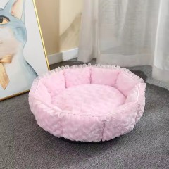 Pink Cat Bed