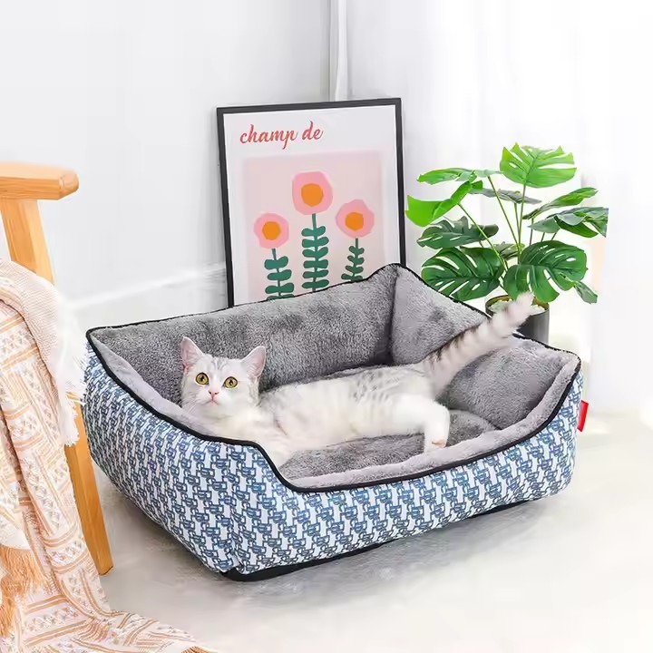 Prints Cat Bed