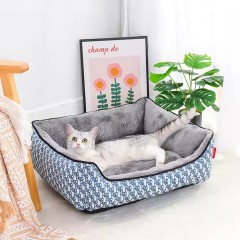 Prints Cat Bed