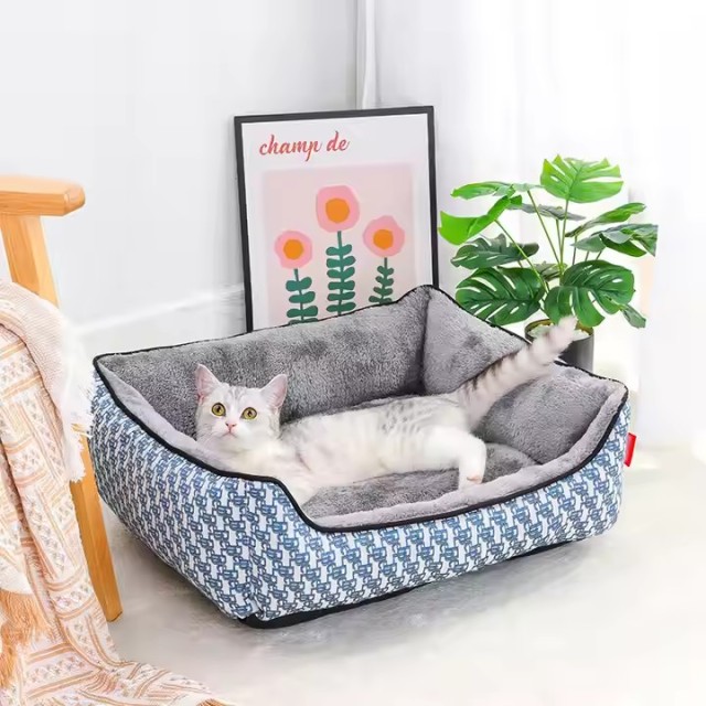 Prints Cat Bed