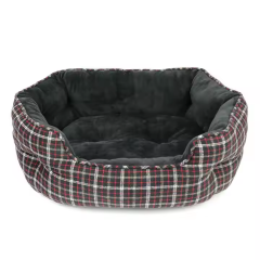 round dog bed