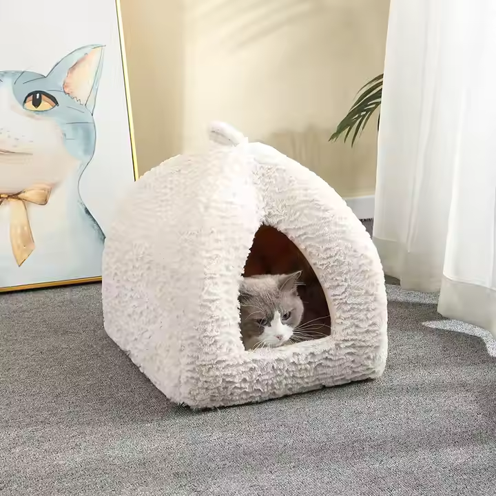 Wrap-around sleeping dog bed