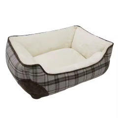 square washable dog bed