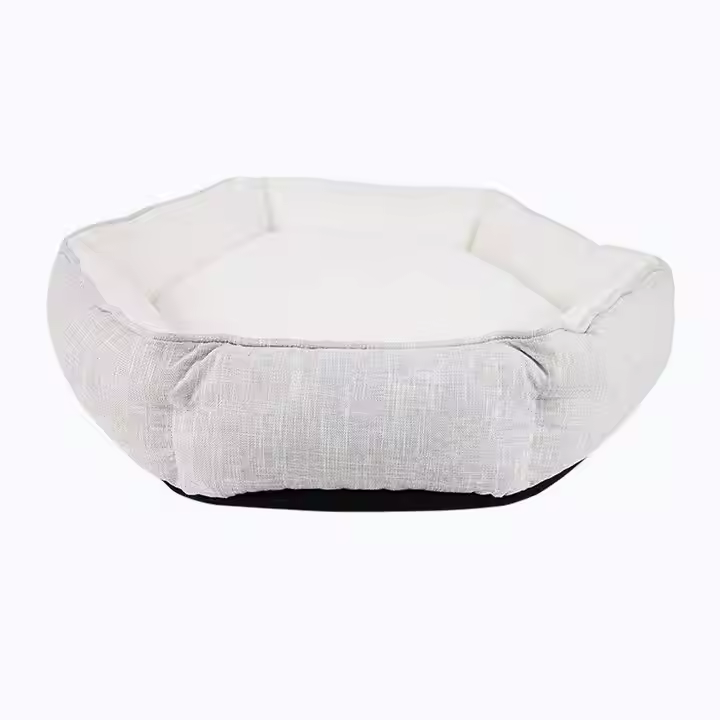 round removable cover dog pet bed