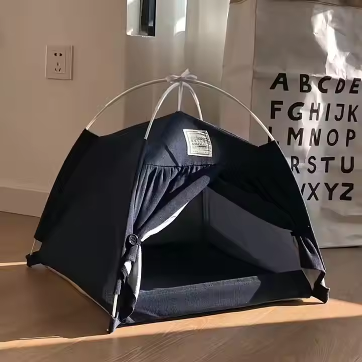 square washable dog bed