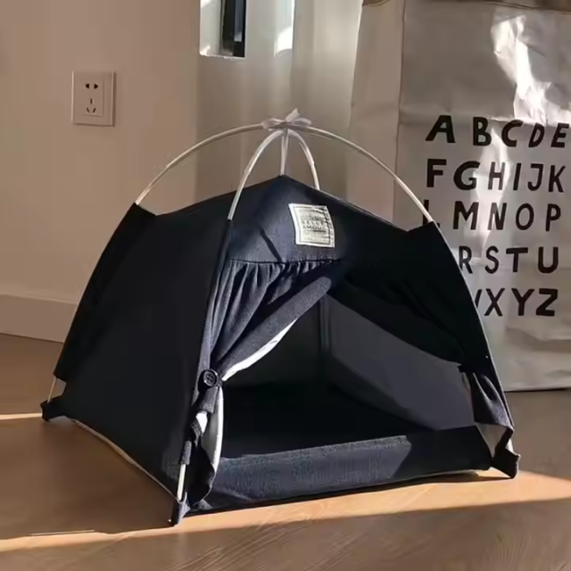 square washable dog bed