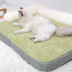 Green Large Cat Bed