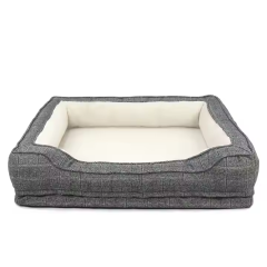 Foam Luxury Customizable Logo Design Recycled Breathable Dog Bed