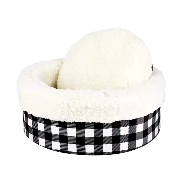 luxury oxford rectangle Dog bed