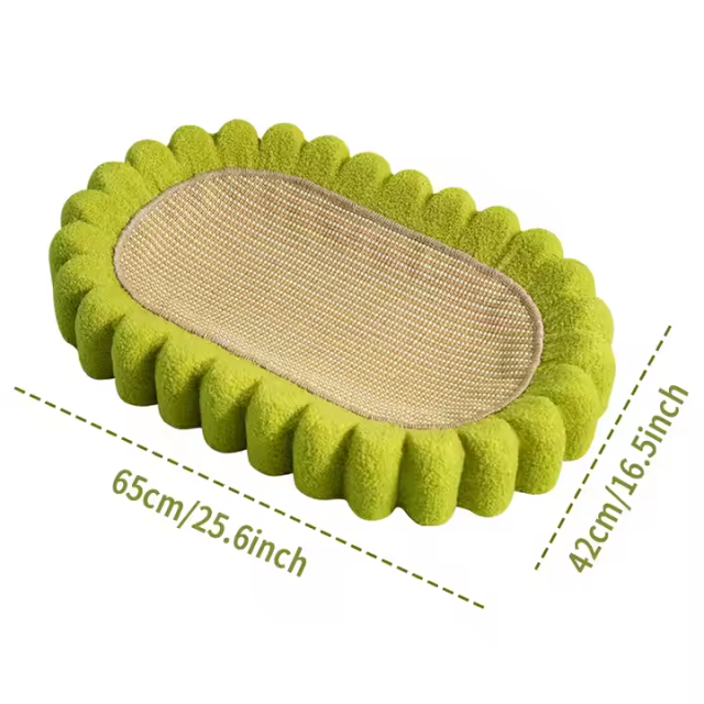 non slip bottom and removable and washable dog bed