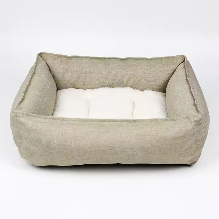 square non-slip three size dog beds