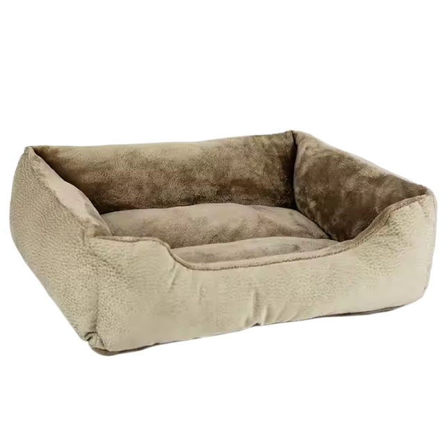 square washable dog bed