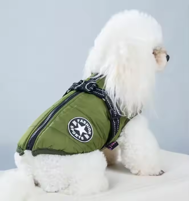 Winter Coat Padded Dog Vest