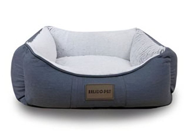 Square dog bed