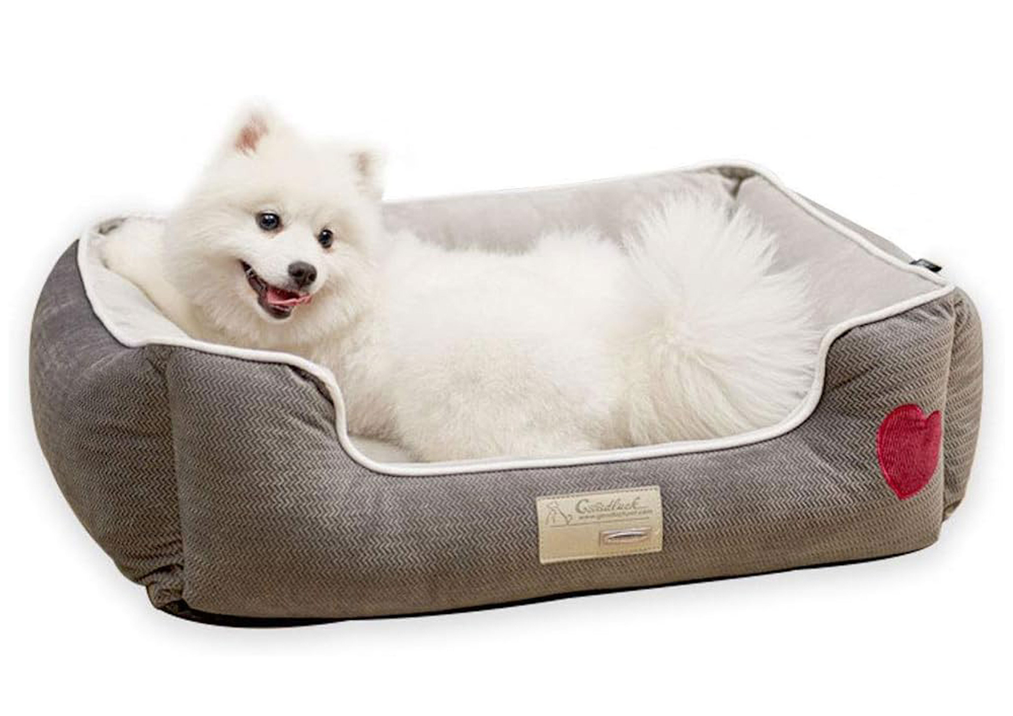 Square dog bed