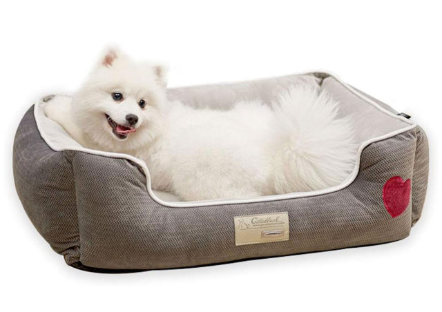 Square dog bed