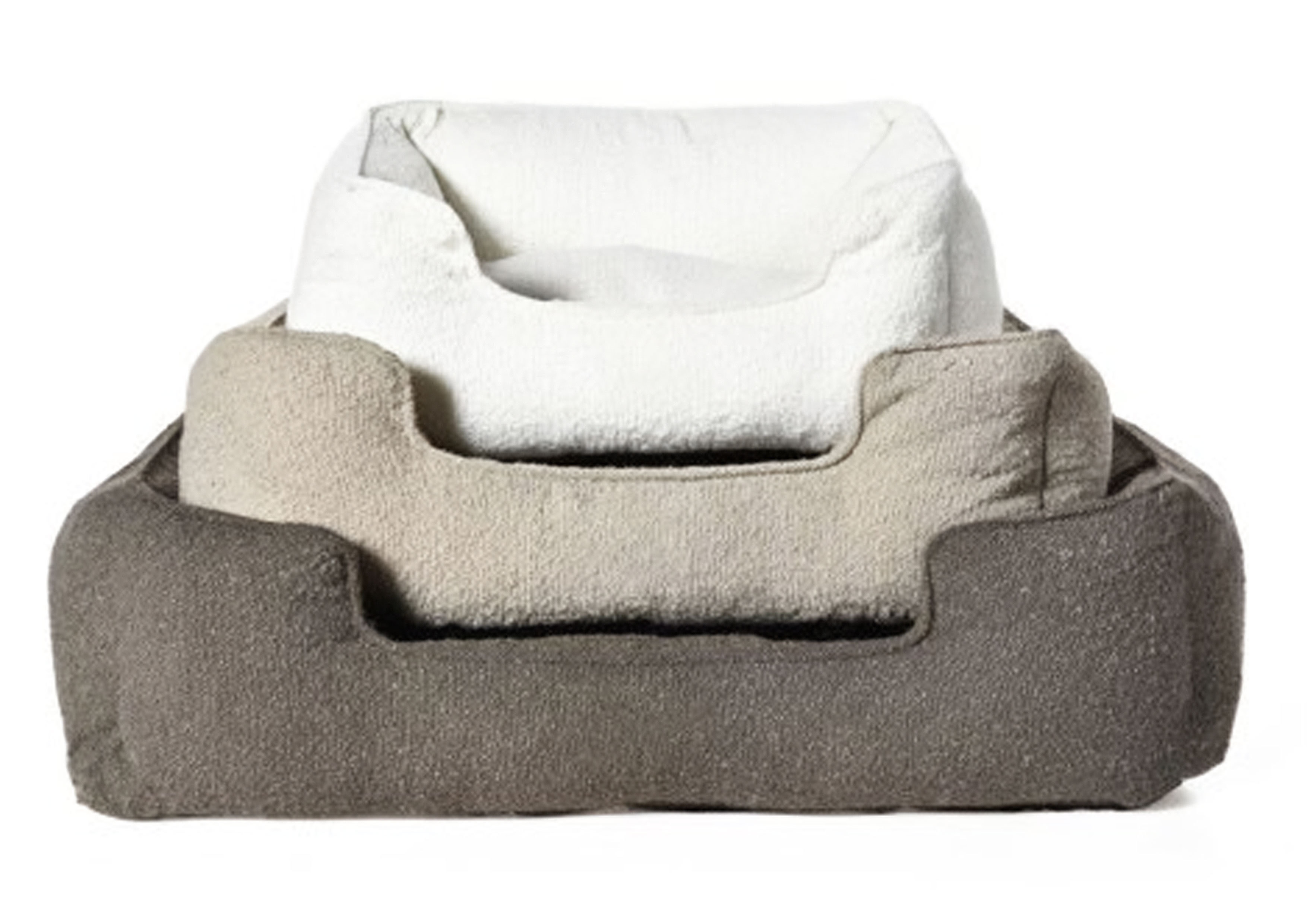 Square dog bed