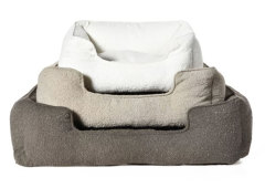 Square dog bed