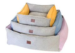 Square dog bed