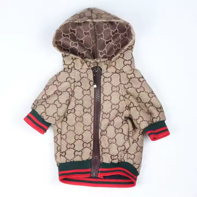 Spring Cotton Jackets with Printed Pattern