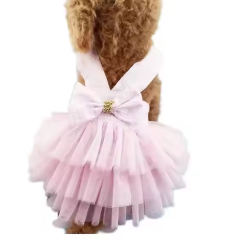 Pet Bowknot Dress