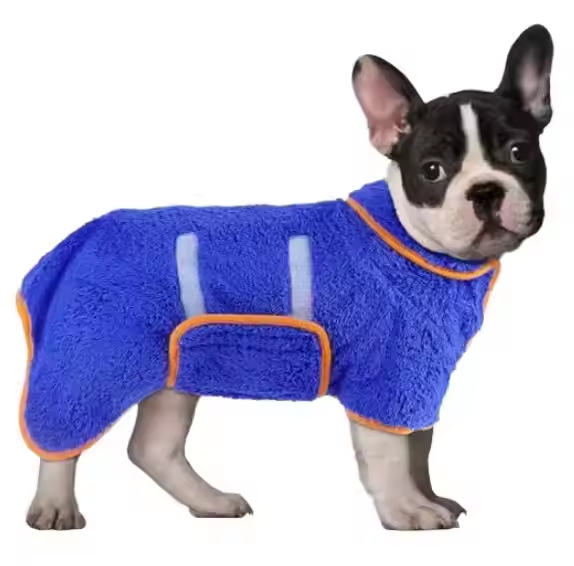Pet Towel Wearable Dog Bath Towel