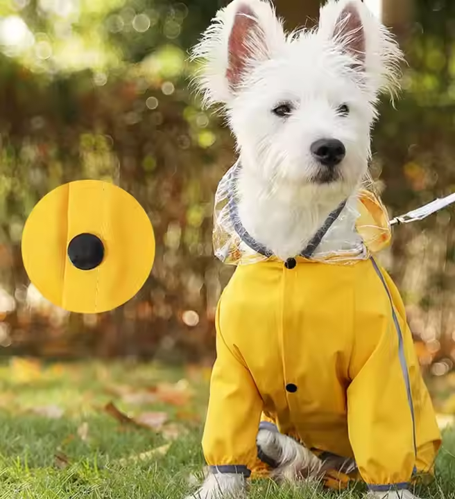Large Dog Waterproof Raincoats