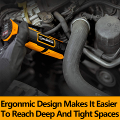 WORKSITE 12V Cordless Ratchet Wrench Set 3/8" Compact Handheld Battery Adjustable Hand Ratcheting Socket Wrenches