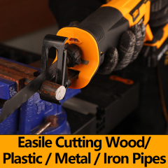 WORKSITE Cordless Reciprocating Saw 20V Max Battery Powered Compact Variable Speed Power Saw Tools for Wood Metal Cutting