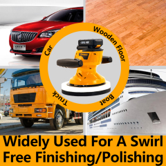 WORKSITE 20V Max Cordless Polisher 10Inch Battery Powered Dual Action Buffer Waxer for Car Paint Floor Drywall Polishing Detailing Waxing