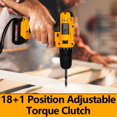 WORKSITE 12V Cordless Drill Kit 3/8" Keyless Portable Lightweight Handheld Wireless Battery Power Drills Set Tools