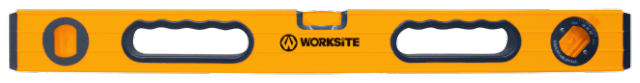 WORKSITE High Quality Hand Tools Aluminium Spirit Level Industry Measurement 39" Aluminium Level
