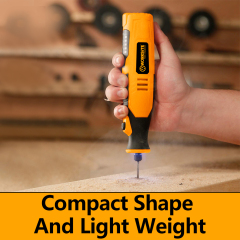 WORKSITE 8V Rotary Tool 110Pcs Accessories Set Mini Grinder Cutter Diamond Jewelry Wood Rotary Cutting Polishing Tools