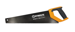 WORKSITE Hand Saw Wood Machine Tools Woodworking Hand Saw Plastic Handle 16"/400mm Hand Saw
