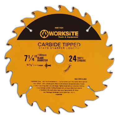 WORKSITE Saw Blade Cutter Machine Circular Saw Blade 185mm Tct Saw Blade for Woodworking