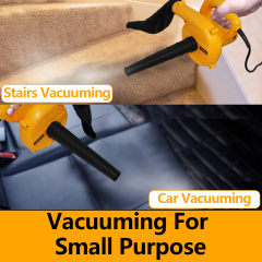 WORKSITE Dust Blower Tool 220V Corded Compact Garden Leaf Blower Sweeper Vacuum Cleaner Portable Hand 600W Electric Air Blowers