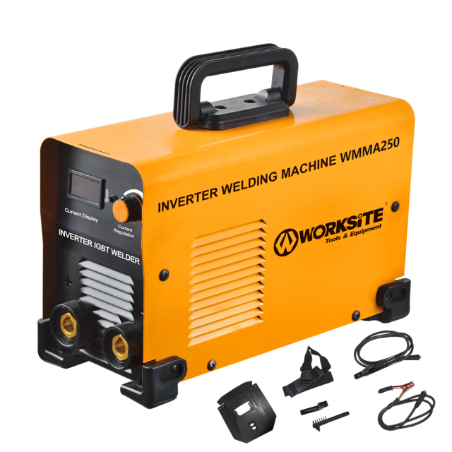WORKSITE DC Inverter Welding Machine Manufacturers Metal Works Mini Portable Digital Inverter Aluminum 250Apm Welding Machine