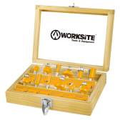 WORKSITE 12PCS ROUTER BIT SET