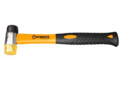 WORKSITE RUBBER AND PLASTIC HAMMER
