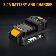 WORKSITE Cordless Jig Saw 20V Max Battery Powered Portable Variable Speed Wood Steel Metal Cutting Mini Jigsaw Tools