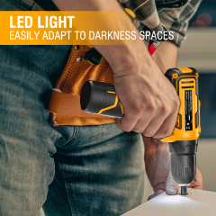 WORKSITE 8V Cordless Drill 3/8" Compact Keyless Portable Lightweight Wireless Electric Battery Power Drills Driver