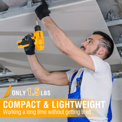 WORKSITE 8V Cordless Drill 3/8" Compact Driver Mini Electric Screwdriver Battery Power Drills USB-C Charger