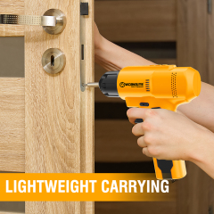 WORKSITE 8V Cordless Drill 3/8" Compact Driver Mini Electric Screwdriver Battery Power Drills USB-C Charger