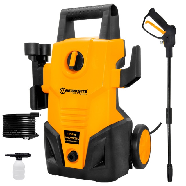 WORKSITE High Pressure Washer Car Sprayer Gun Cleaning Washing Machine