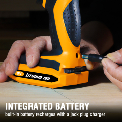 WORKSITE 8V Power Cordless Drill 3/8" Keyless Variable Speed Portable Handheld Wireless Electric Battery Drills