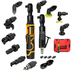 WORKSITE 12V Li-ion Powered Multi-Head Power Tools Angle/Grinder/Drill/Die Grinder/Orbital Sander/Ratchet Wrench/Screwdriver